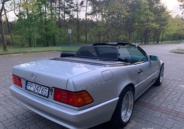 Mercedes-Benz SL cena 179000 przebieg: 32500, rok produkcji 1991 z Ujście małe 211